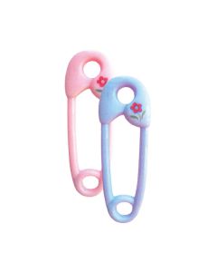SPILLE DA BALIA IN PLASTICA ROSA PZ.4
