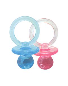 CIUCCIO IN PLASTICA ROSA PZ.4