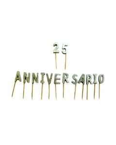 CANDELINA 25° ANNIVERSARIO PZ.1