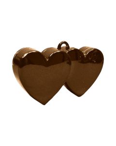 PESETTO CUORE MARRONE PZ.1