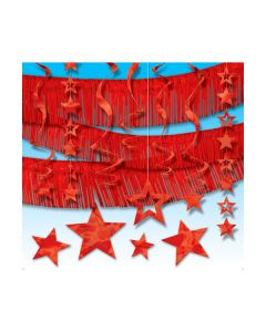 KIT FESTONE STELLE ROSSE PZ.21