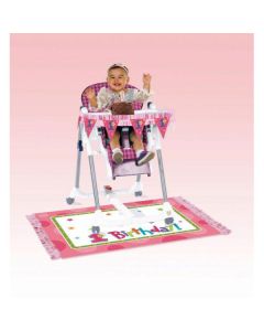 KIT DECORATIVO 1° COMPLEANNO GIRL PZ.2