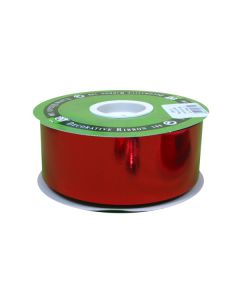 NASTRO FLOCK LUX MET ROSSO MM50 100 YARD