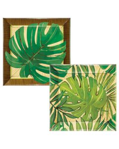PIATTO MELAMINA PALME PZ.1