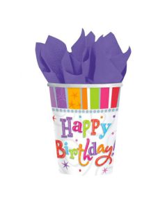 BICCHIERI HAPPY BIRTHDAY PZ.8