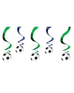 DECORAZIONE CALCIO SPIRALE PZ.5