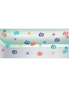 FESTONE FILARE SOFFITTO 60 ANNI PZ.1