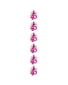 FESTONE 40 ANNI CIUFFO FUCSIA PZ.1