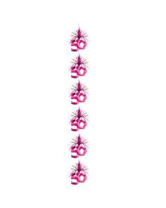 FESTONE 50 ANNI CIUFFO FUCSIA PZ.1