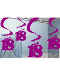 FESTONE 18 ANNI FUCSIA PZ.5