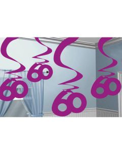 FESTONE 60 ANNI FUCSIA PZ.5