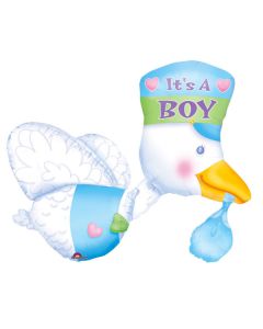 PALLONCINI CICOGNA AZZURRA PZ.1