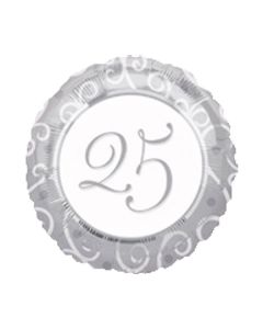 PALLONCINO 25° ANNIVERSARIO PZ.1