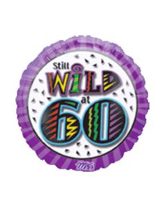 PALLONCINO 60° COMPLEANNO WILD PZ.1