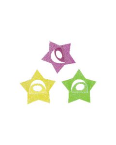 Adesivi Stars Glitter  Pz.36