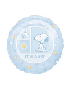 PALLONCINO SNOOPY IT'S A BOY PZ.1
