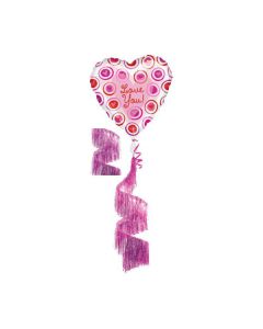 PALLONCINO LOVE YOU HEART PZ.1