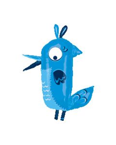 PALLONCINO GRAPHIC BIRD PZ.1
