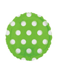 PALLONCINO DOTS VERDE LIME PZ.1