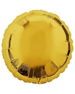 PALLONCINO TONDO ORO 18" PZ.5