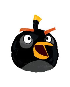 PALLONCINO ANGRY BIRDS BLACK BIRD PZ.1