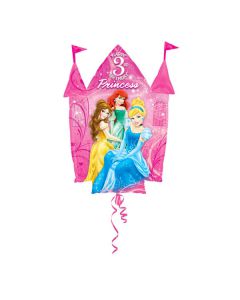 PALLONCINI PRINCIPESSE 3 COMPLEANNO PZ.1