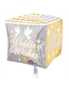 PALLONCINI MATRIMONIO CUBO PZ.1