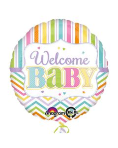 PALLONCINO NASCITA WELCOME BABY PZ.1