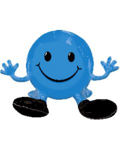 PALLONCINO SMILE AZZURRO PZ.1