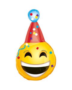 PALLONCINI COMPLEANNO EMOTICONS PZ.1