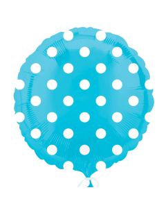 PALLONCINO DOTS AZZURRO PZ.1