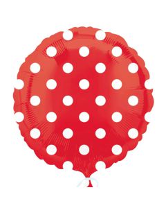 PALLONCINO DOTS ROSSO PZ.1
