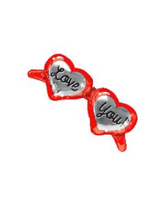 PALLONCINI OCCHIALI LOVE YOU PZ.1
