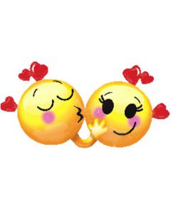 PALLONCINI EMOTICONS LOVE PZ.1