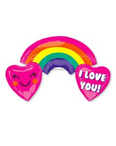 PALLONCINI ARCOBALENO I LOVE YOU PZ.1