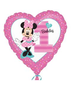 PALLONCINO MINNIE 1° COMPLEANNO PZ.1