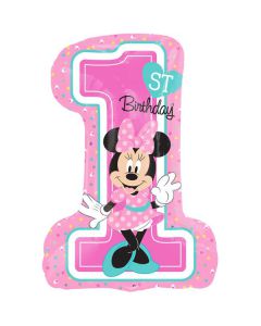 PALLONCINI MINNIE 1° COMPLEANNO PZ.1