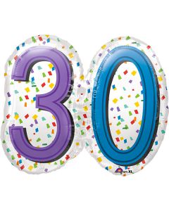 PALLONCINO 30 ANNI COMPLEANNO PZ.1
