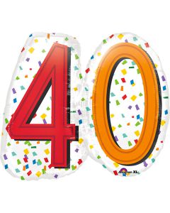 PALLONCINO 40 ANNI COMPLEANNO PZ.1