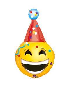 PALLONCINI COMPLEANNO EMOTICONS PZ.1