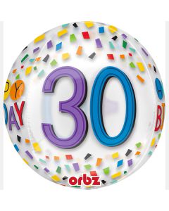 PALLONCINO 30° COMPLEANNO ORBZ PZ.1