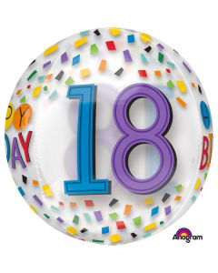 PALLONCINO 18° COMPLEANNO ORBZ PZ.1