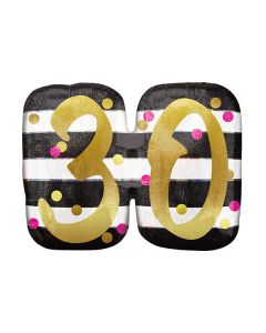PALLONCINO 30° COMPLEANNO MILESTONE PZ.1