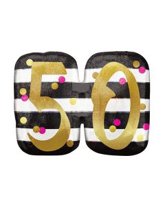 PALLONCINO 50° COMPLEANNO MILESTONE PZ.1