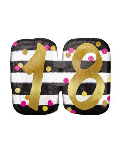 PALLONCINO 18° COMPLEANNO MILESTONE PZ.1