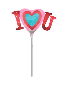 PALLONCINI SATIN IO AMO TE PZ.5