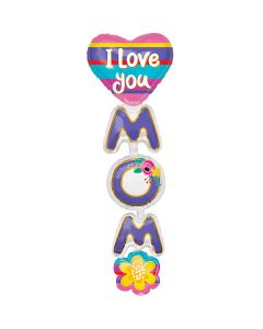 PALLONCINO IO AMO TE MAMMA PZ.1
