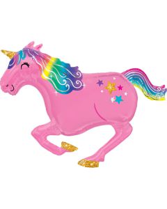 PALLONCINO UNICORNO ROSA PZ.1