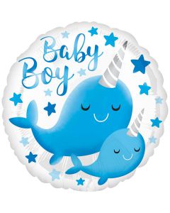 PALLONCINI BALENA BABY BOY PZ.1