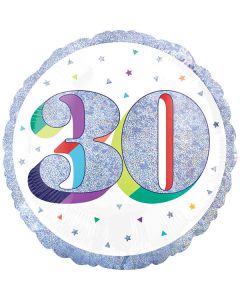 PALLONCINO ECCO IL 30° COMPLEANNO PZ.1
